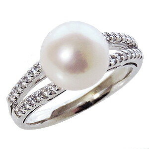 お試し価格 パールリング シルバー 自分買いに 9月17日まで ポイント10倍 おすすめ パールリング 真珠 指輪 レディースあこや本真珠 レディースジュエリー アクセサリー キュービックジルコニア シルバー 9mm お試しリング ケース付 6月誕生石 ギフト プレゼント