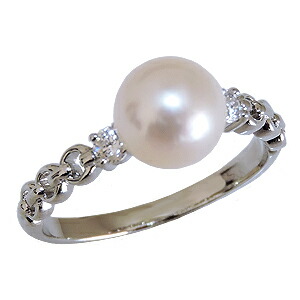 パールリング 真珠 指輪 レディースあこや本真珠 キュービックジルコニア シルバー 7mm お試しリング 品質保証書付 送料無料 冠婚葬祭 人気 おすすめ カジュアル プレゼント ギフト ジュエリー 卒入学 母の日