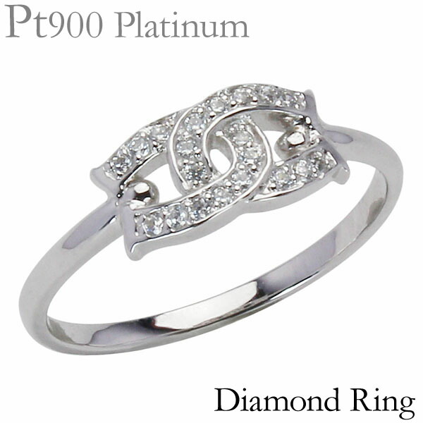 保障できる 楽天市場 ポイント10倍 ダイヤモンドリング リング プラチナ ダイヤ ダイヤモンド Pt900 Cモチーフ 指輪 Diamond Diamond おしゃれ スタイリッシュ レディース プレゼント 保証書付 アクセサリー ジュエリー 人気 おすすめ