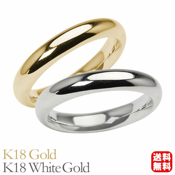 K18 Classic Ovel Ring / 5.0mm - dzdz Online Store