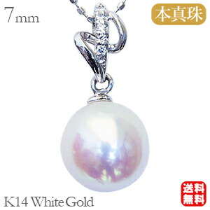 パール ペンダント 真珠 ペンダント パールペンダント 真珠ペンダント ネックレス ダイヤモンド ダイヤ k14 14k 14金 ホワイトゴールド レディース 送料無料 人気 おすすめ プレゼント ギフト 自分買い ハロウィン