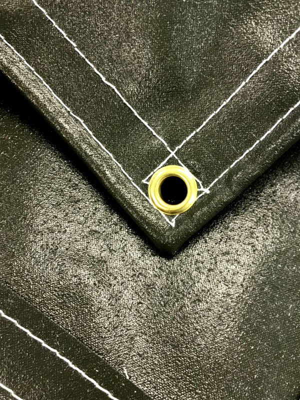 国産 厚手トラックシート ストロング万能シート 1t車用 3号 2.0m×3.0m ビニロンエステル ゴムロープ付 荷台防水カバ−シ−ト