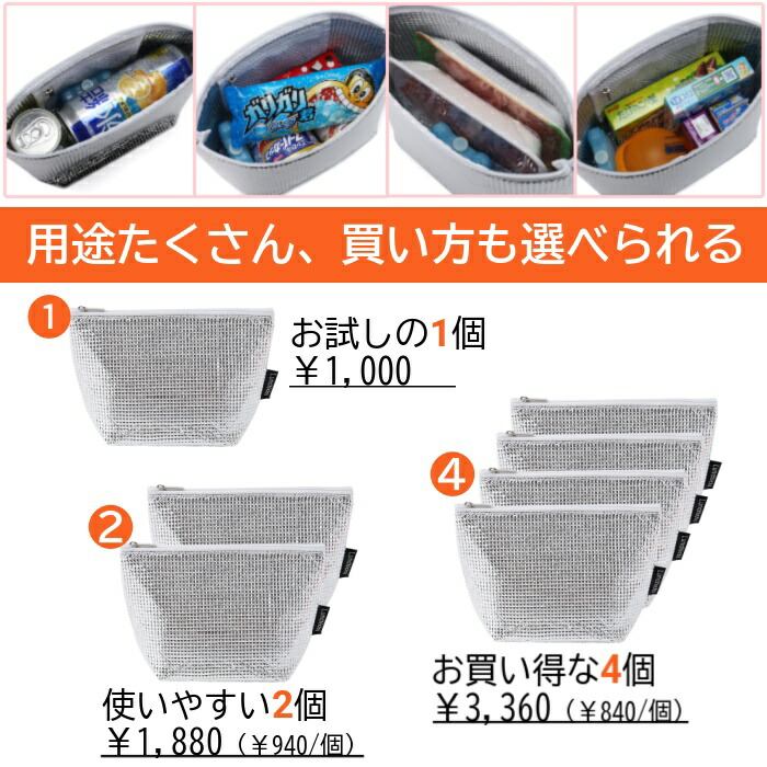 【全品ポイント5倍!! ★9/30(水)限定】【Lunchichi 公式店】 ★令和のベストヒット大賞受賞★ 保冷バッグ 小さめ お弁当 強力 ランチバッグ 保冷 お弁当袋 アルミ 保冷ポーチ クーラーバッグ 小型 お弁当 おにぎりケース 2点セット/4点セット 送料無料