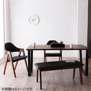 晩ご飯仕掛ける 長椅子 生まれながら木ウォール中毒者 モダンテイスト 4点仕掛ける(時刻表+女性議長2脚+長椅子1脚) 幅150