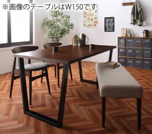 晩ご飯仕掛ける（時刻表\u0026長椅子 女性議長） ヴィンテージテイスト スチール写真脚晩ご飯仕掛ける 4人 4点仕掛ける(時刻表+女性議長2脚+長椅子1脚) W120 精神的な統合とり備える付