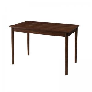 ダイニングテーブル ダイニング カフェ ヴィンテージダイニングシリーズ ダイニングテーブル単品 ブラウン W115 組立設置付｜家具工場　田舎の家具屋さん