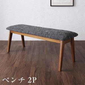 ベンチ 天然木 伸縮式オーバルデザインダイニングシリーズ ベンチ単品 2P 組立設置付|家具工場 田舎の家具屋さん