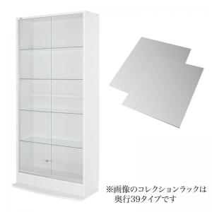 壁面納める 寄せあわせ仕合わせ 広広とした 本体 引き戸印字機 うしろ側銀鏡2枚書き割り 奥ふかさ29