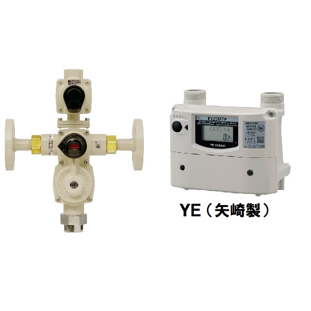 桂精機 HL-10CFU-YE-N 流量検知式切替型 矢崎漏えい検知装置 LPガス 10k調整器 フランジ型（集合管別売）【発信機能なし】PARTS-SN付