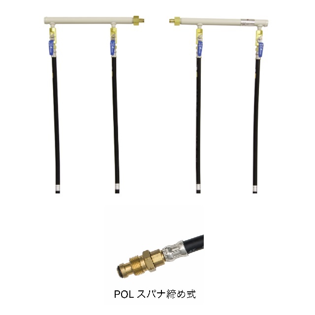 桂精機 PTB4SB-os-AD ねじ込み式寄りあつまる管 テンション式鍵総締め導管付き添い人 2+2 4本立て