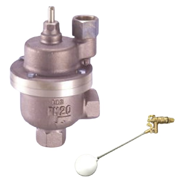 楽天市場】【FMバルブ】 FM-3-30A アングル型定水位弁 FM3型