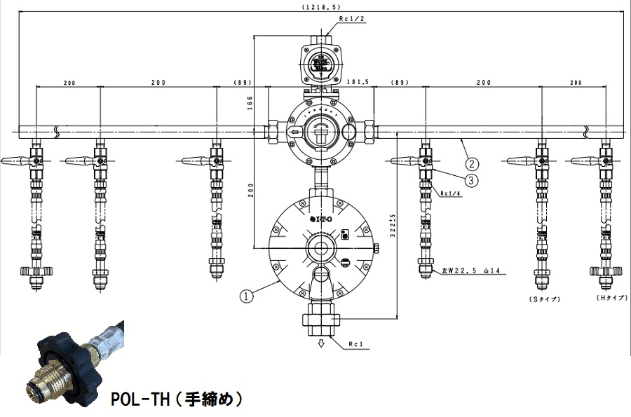 売れ筋がひ！ 自動切替式一体型調整器 LPガス - saiga.info