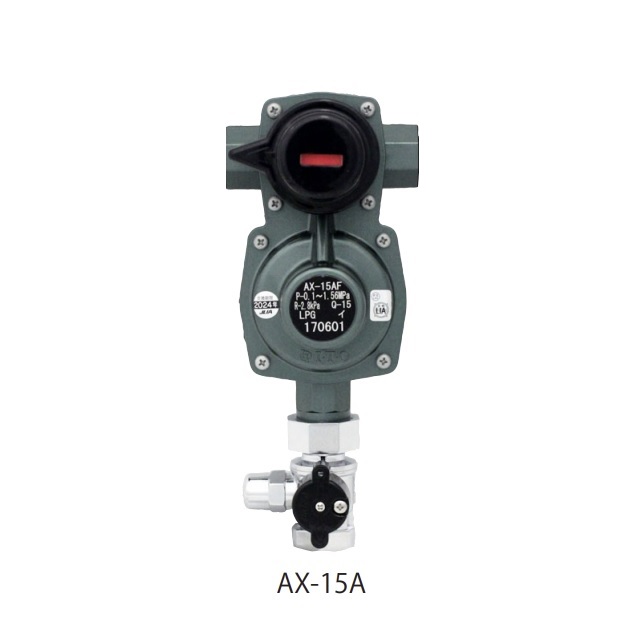 ITO AX-15A 15kg/h 自動切替式一体型 LPガス 調整器 発信機能なし
