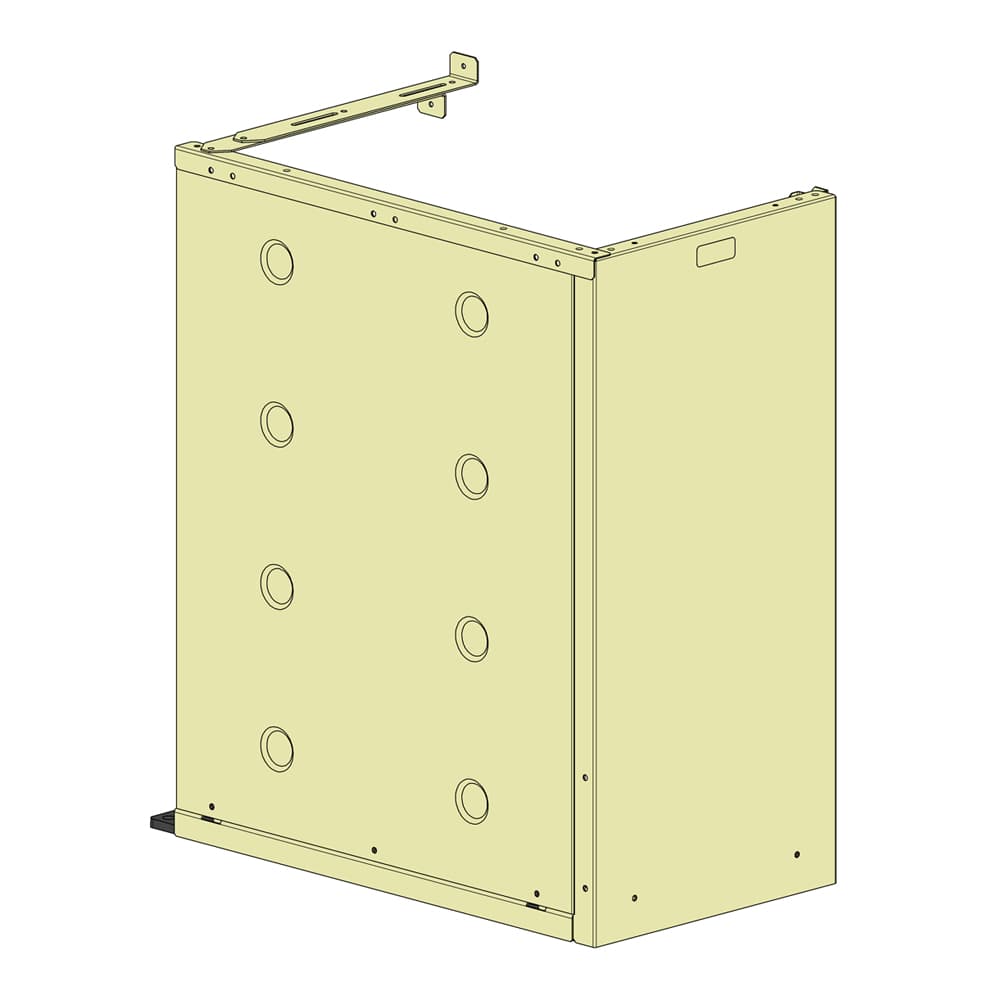 ホクエイ【パネルティー隔壁パネル】PTS-20LW 20キロ容器2本用 L型（法人・荷受者必須限定）
