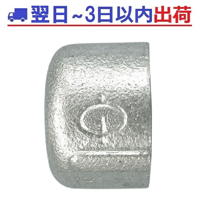 【リケン】白 旗がしら CA  ねじ込み可鍛鋳鉄管あと継ぎ RCFシロ #IG