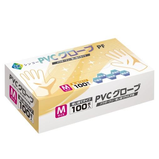 プラスチック手袋 プラスチックグローブ PVCグローブ PVC手袋 使い捨て手袋 粉無し ビニール手袋 S M L XL (LL) 100枚 200枚 300枚 2000枚 4000枚 10000枚 ラテックスフリー パウダーフリー 左右兼用 半透明 医療 介護 掃除 作業 業務 薄手 水仕事 防災 災害 備蓄品