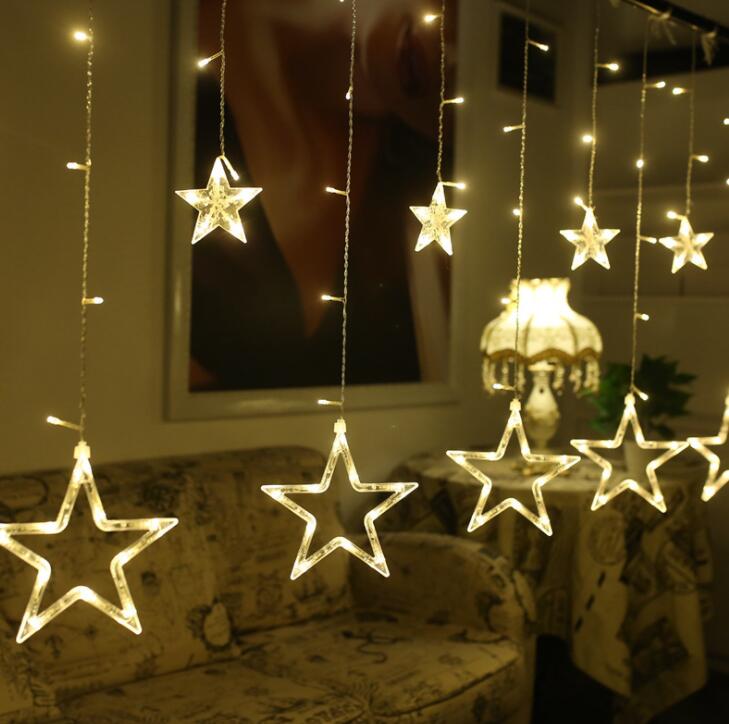Ledイルミネーションライト ストリングライト Usbと電池式 クリスマスライト 星型装飾ライト 3 5m カーテンライト フェアリーライト 8種類の切替モード 電池式 透明蛍光灯 ウォームホワイトの光 Ledに適してベッドルーム アウトドア 結婚式 庭対応 誕生日usbと電池式 両用
