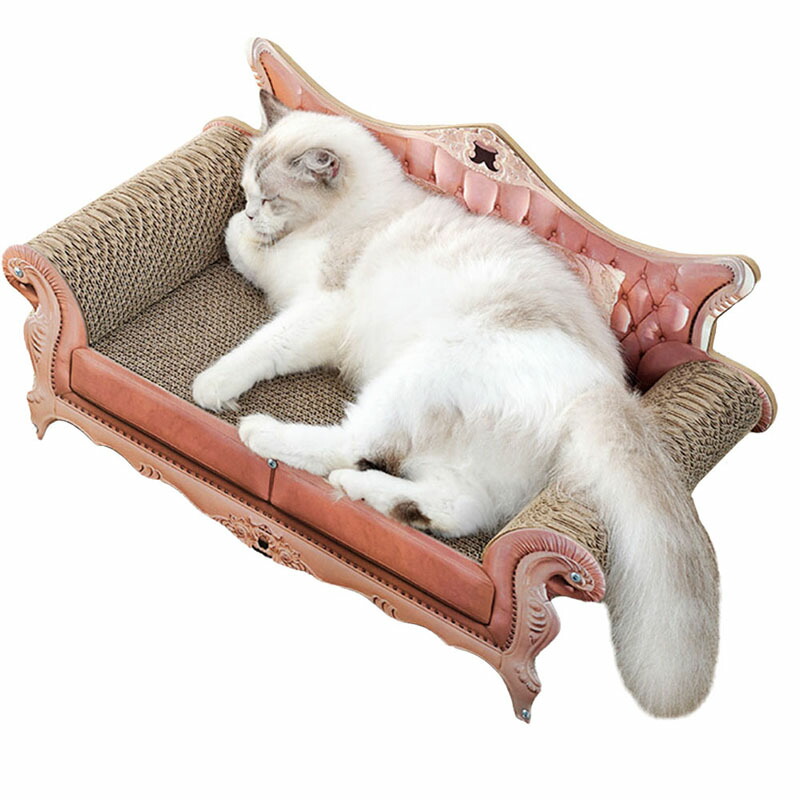 猫ソファ つめとぎ 爪とぎ 爪研ぎ 猫爪とぎベッド ソファ型爪とぎ ダンボール ペットソファ ペットベッド 強化ダンボール 高密度 猫ベッド スクラッチャー スクラッチボード