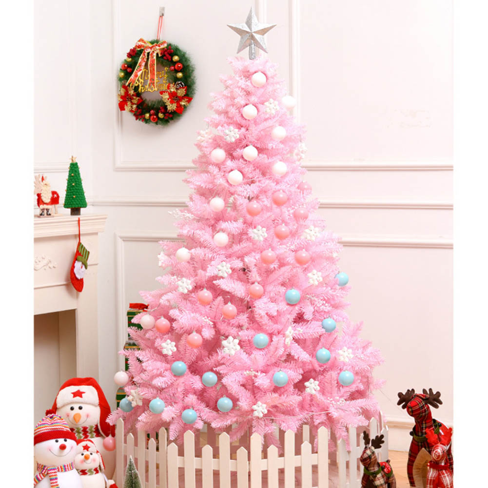 クリスマスツリー セット Ledライト イルミネーション付き インテリア用品 オーナメント付き キラキラ ピンクツリー ピンク系 収納便利 大型 桜 クリスマスツリー 組立簡単 雰囲気満々 高濃密度 限定価格セール 桜クリスマスツリー