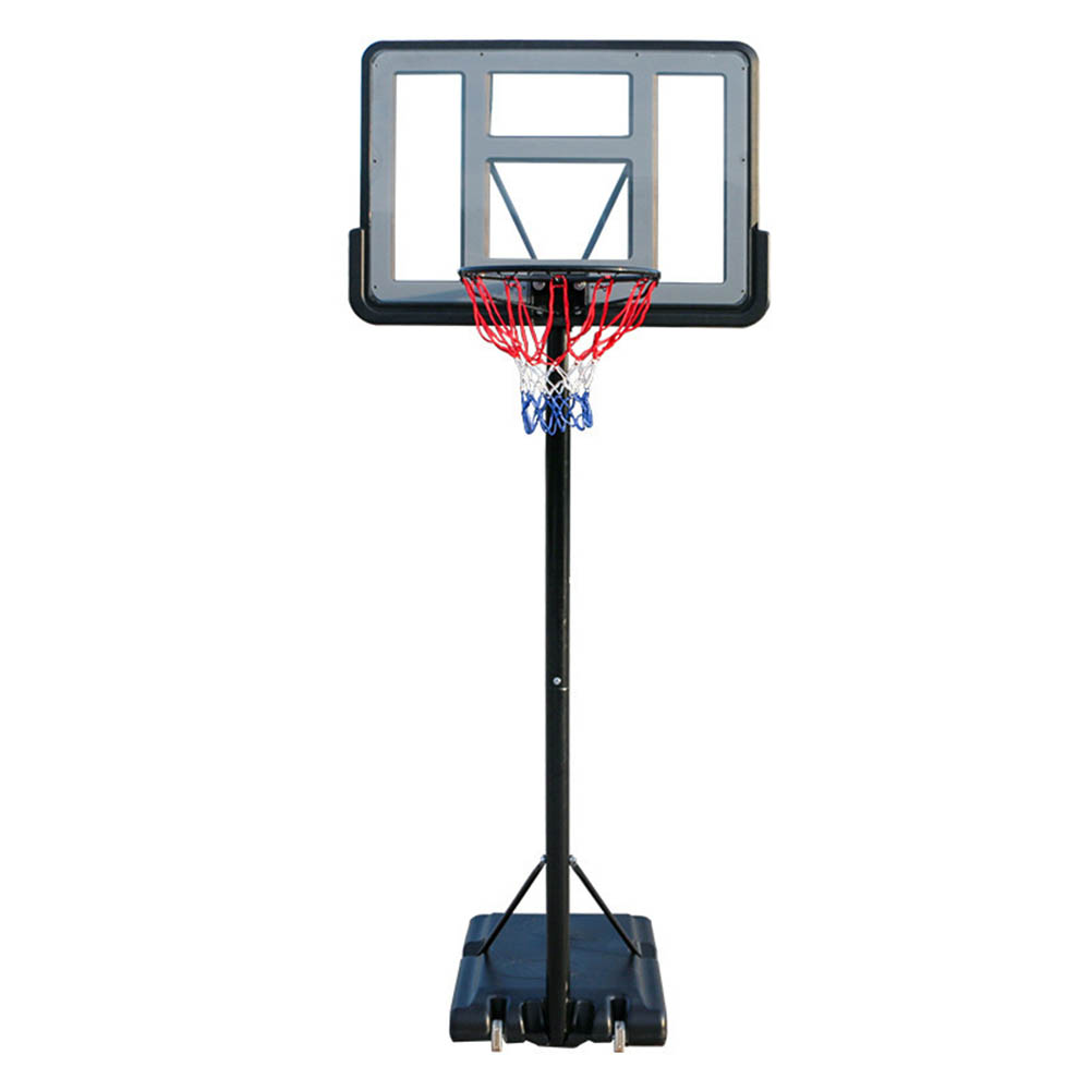 市場 バスケットゴール 移動できる バスケットボード ゴールネット ファミリースポーツ 家庭用 練習用 高さ調節可能145 305cm