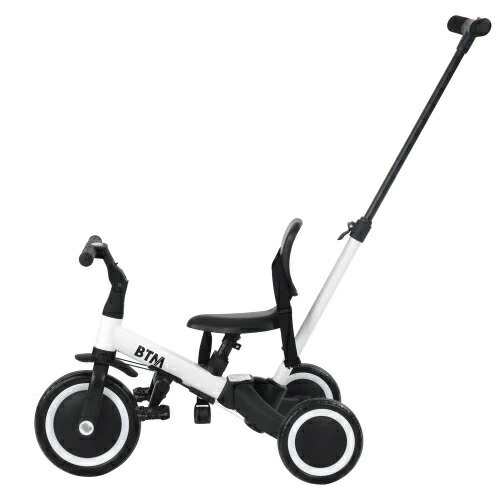 ★短納期★三輪車 足けりバイク 4役 ベビーカー かじとり手押し棒付 子供用三輪車 子供自転車 3輪キッズ 幼児 自転車バイク ペダル付き コントロールバー付き 乗用玩具 軽量 誕生日 1-5歳 組み立て簡単 プレゼント