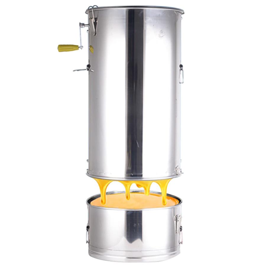 楽天市場】ステンレス製 手動 はちみつ 遠心分離機 蜂蜜分離器 蜂蜜