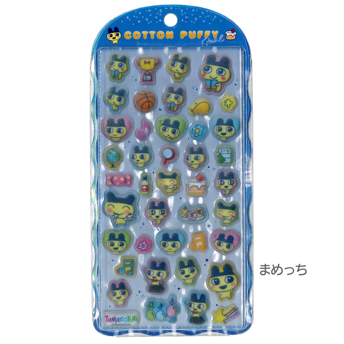 2-3営業日出荷】 コットンパフィーシール たまごっち [ フロッキー加工