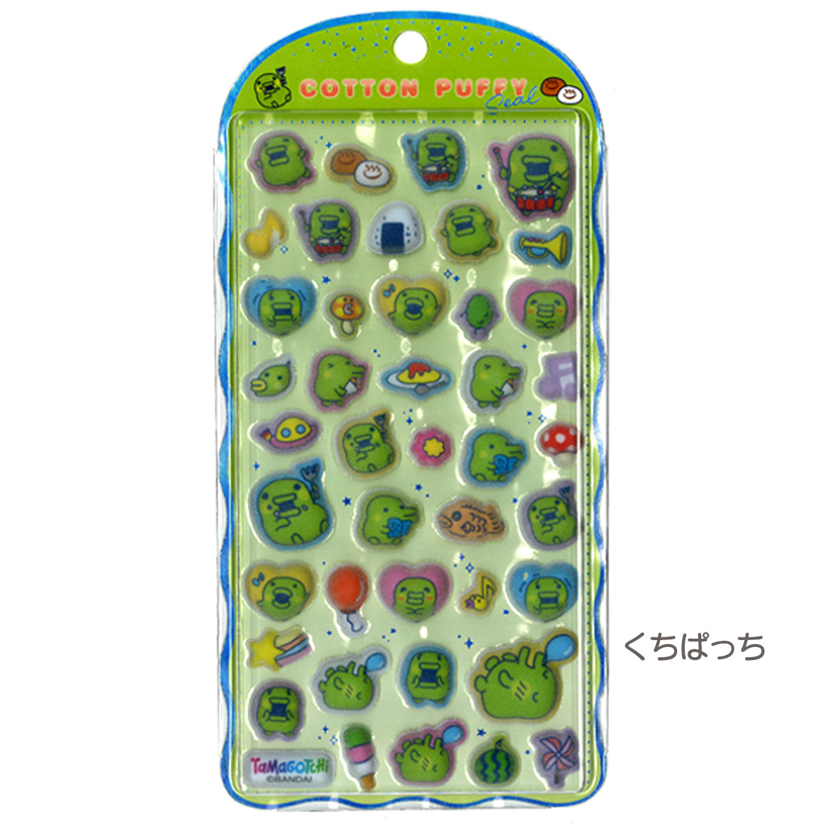 2-3営業日出荷】 コットンパフィーシール たまごっち [ フロッキー加工