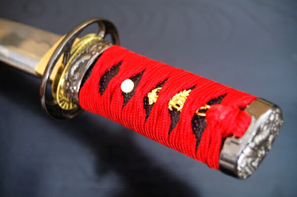 楽天市場】模造刀 美術刀 懐剣 短刀 白糸下緒-美術刀仕様-【RP】[ 短刀