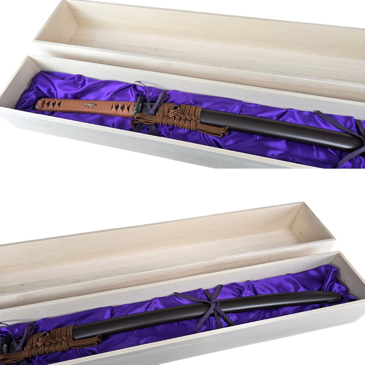 楽天市場】桐箱 刀鍔用 木製 日本刀装具 収納箱 刀剣美術 2個セット