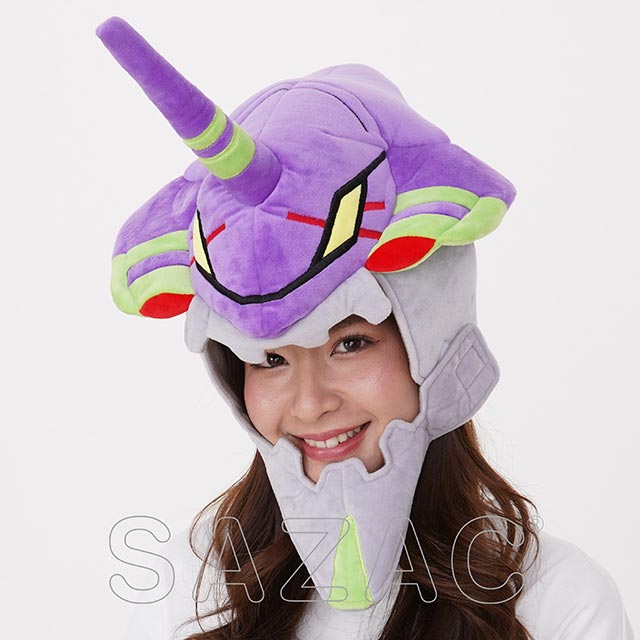 楽天市場 Rp 帽子 着ぐるみ ｃａｐ 初号機 Sazac サザック 送料無料 代引手数料別 ポイントｕｐ中 7 30 18時 8 31 13時 エヴァンゲリオン キャップ 防寒 ウィンタースポーツ 仮装 ハロウィン お手軽 コスプレ しのびや楽天市場店