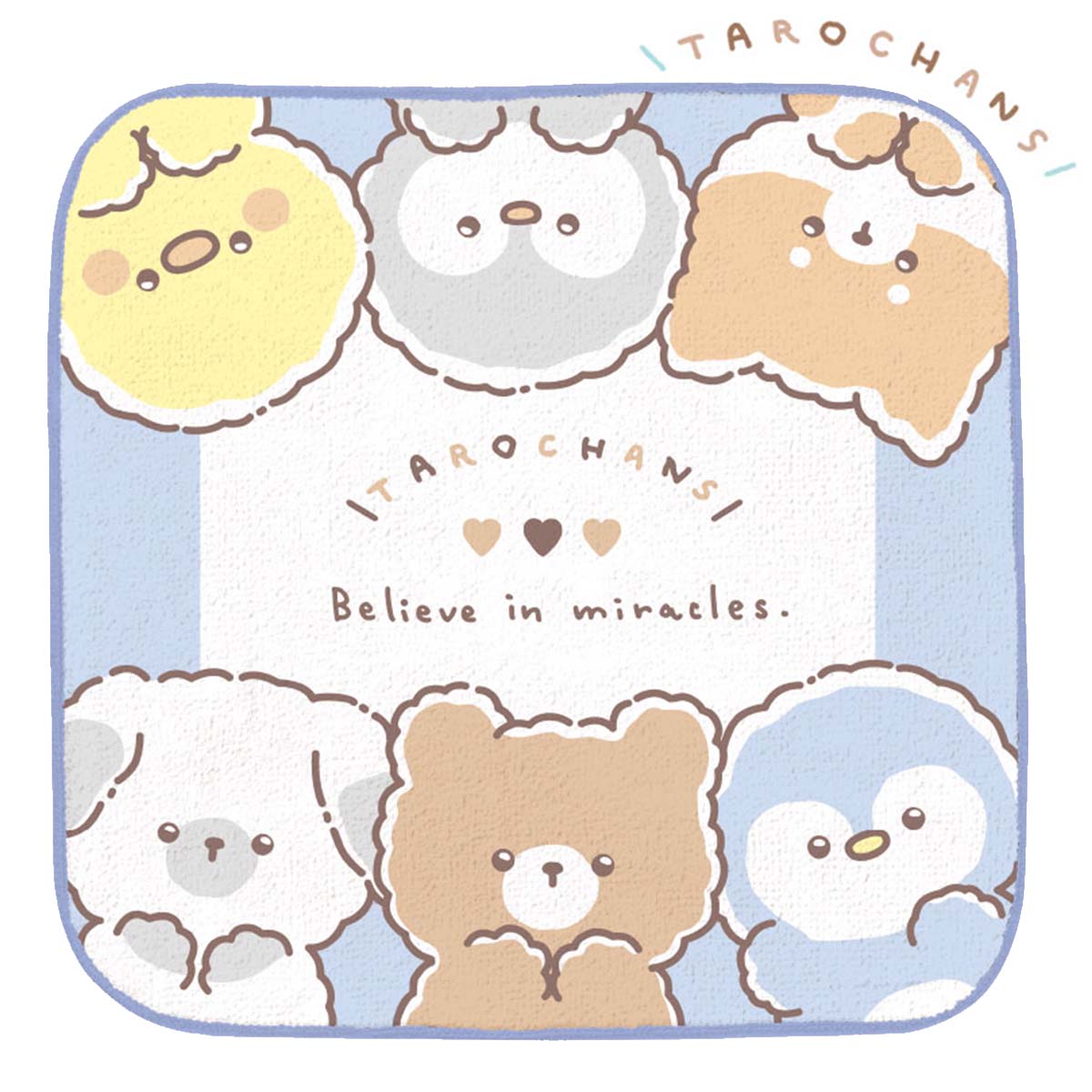 楽天市場】【P20倍 3/3〜3/11】たろちゃんず ミニタオル ぎゅっ