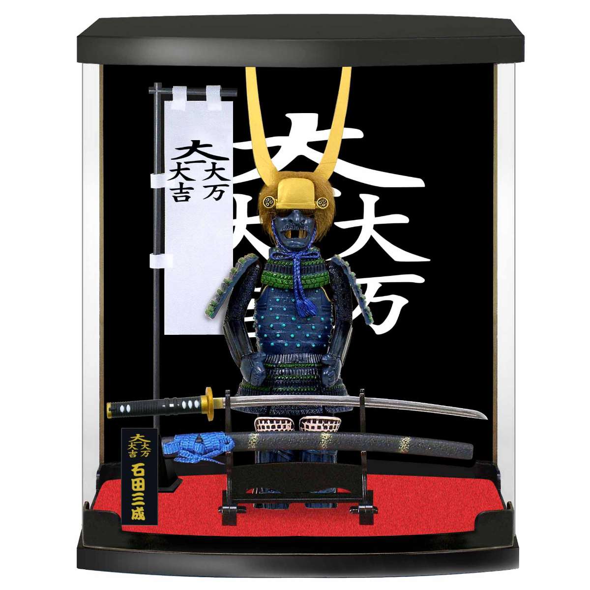 ビジュアル　三国志　武将フィギュア 5体セット 透明ケース付き Amazon.co.jp: 戦国武将 フィギュアセット ミニチュア 8体