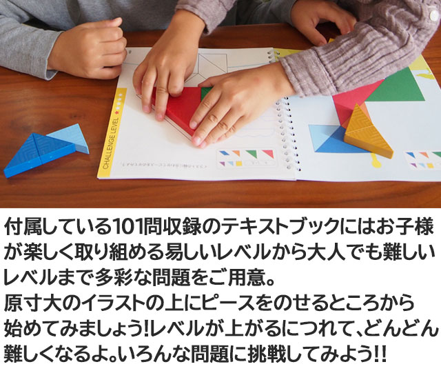 楽天市場 あす楽対応 Rp 脳力タングラム エド インター 知育玩具 知育グッズ 教育玩具 おもちゃ 3歳 パズル タングラム テキストブック 男の子 女の子 キッズ かわいい プレゼント ギフト 誕生日 クリスマス 子供の日 お家にいよう 巣ごもり おうち時間 3才 三歳