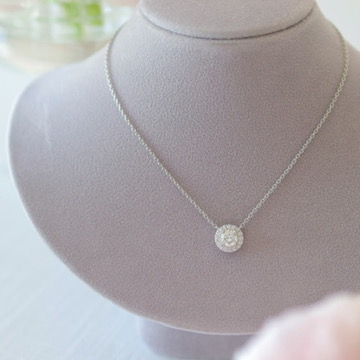 【チェーン取り外し不可】プラチナネックレス　ダイヤモンド 楽天市場】【ジュエリー リフォーム】 Pt950 プラチナ ダイヤモンド