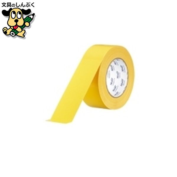工事用布磁気テープNo.8002黄30巻50mm×25m 古藤実業