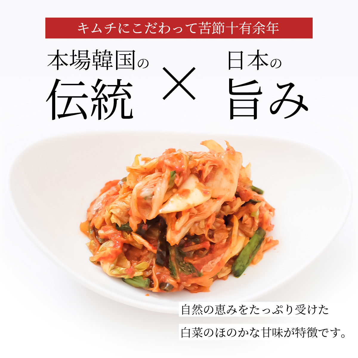 楽天ランキング1位獲得】 韓国屋の切れてる中辛キムチ 1kg 送料無料