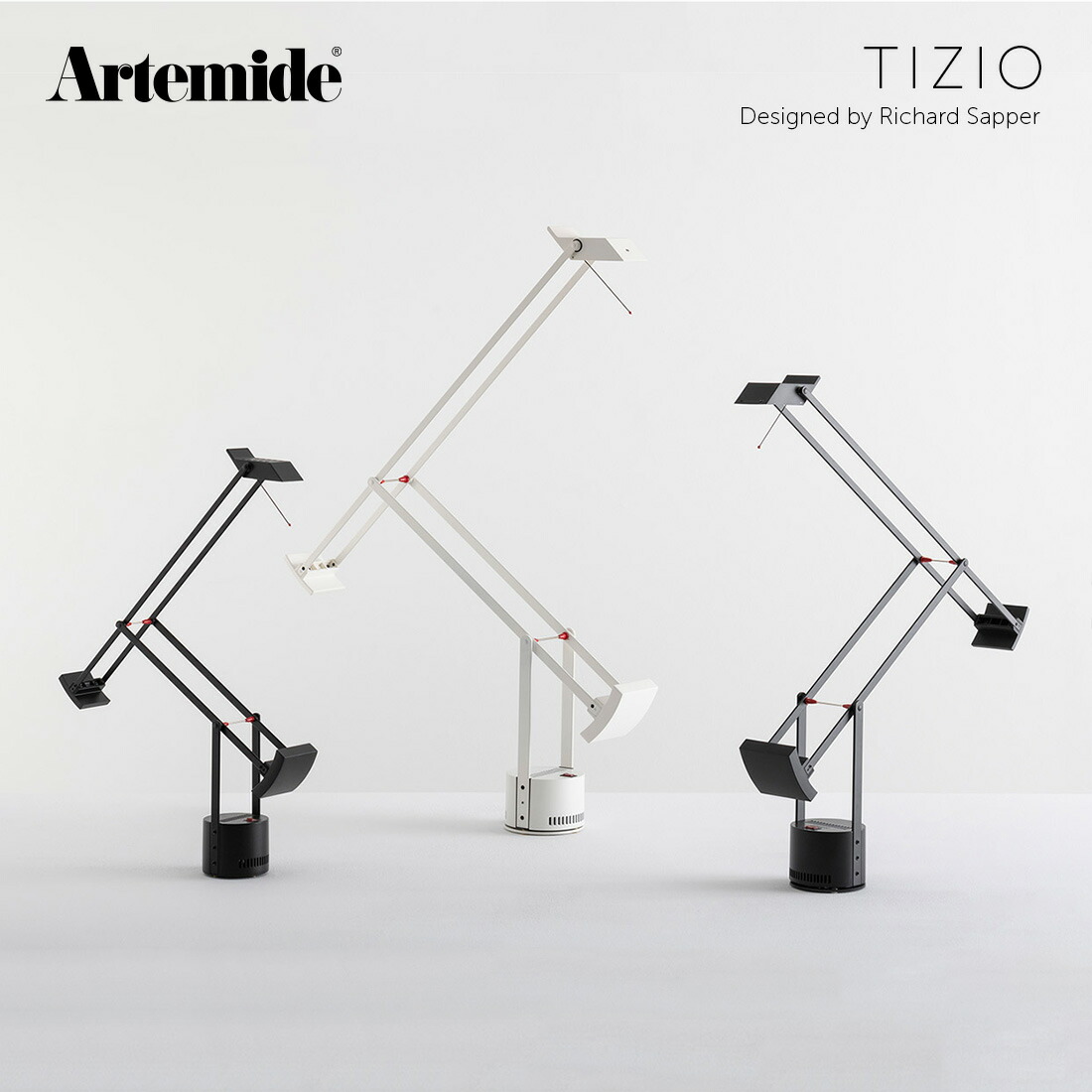 楽天市場】Artemide アルテミデ TIZIO LED ティチオ Richard Sapper リチャード・サッパー タスクライト 電球 テーブル 照明 イタリア : Shinwa Shop 楽天市場店