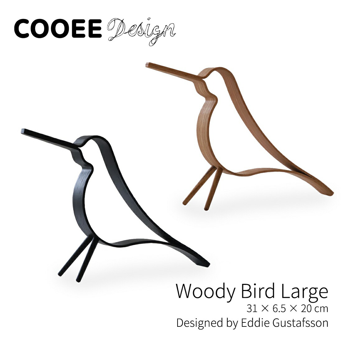 COOEE Design クーイーデザイン バード Woody Bird L 鳥