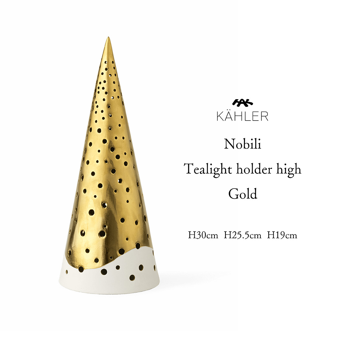 楽天市場】【店舗クーポン発行中】KAHLER ケーラー Nobili Tealight