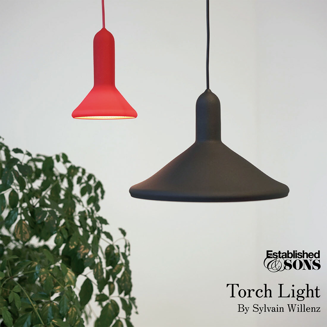 Established&Sons エスタブリッシュドアンドサンズ Torch Light トーチライト Sylvain Willenz シルヴァン・ウィレンツ ペンダントライト