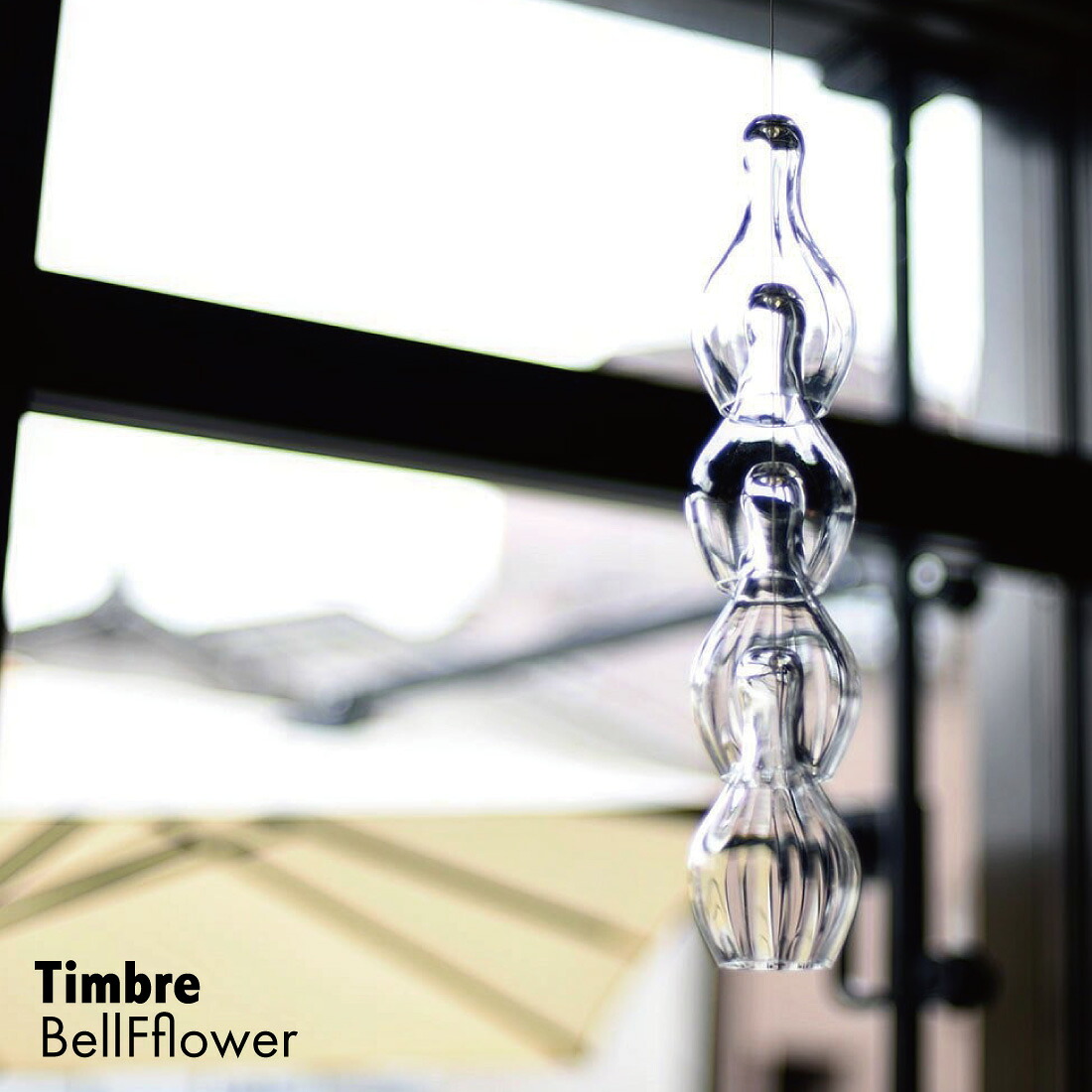 Timbre ティンブレ ベルフラワー bellflower クリア The wind chime 