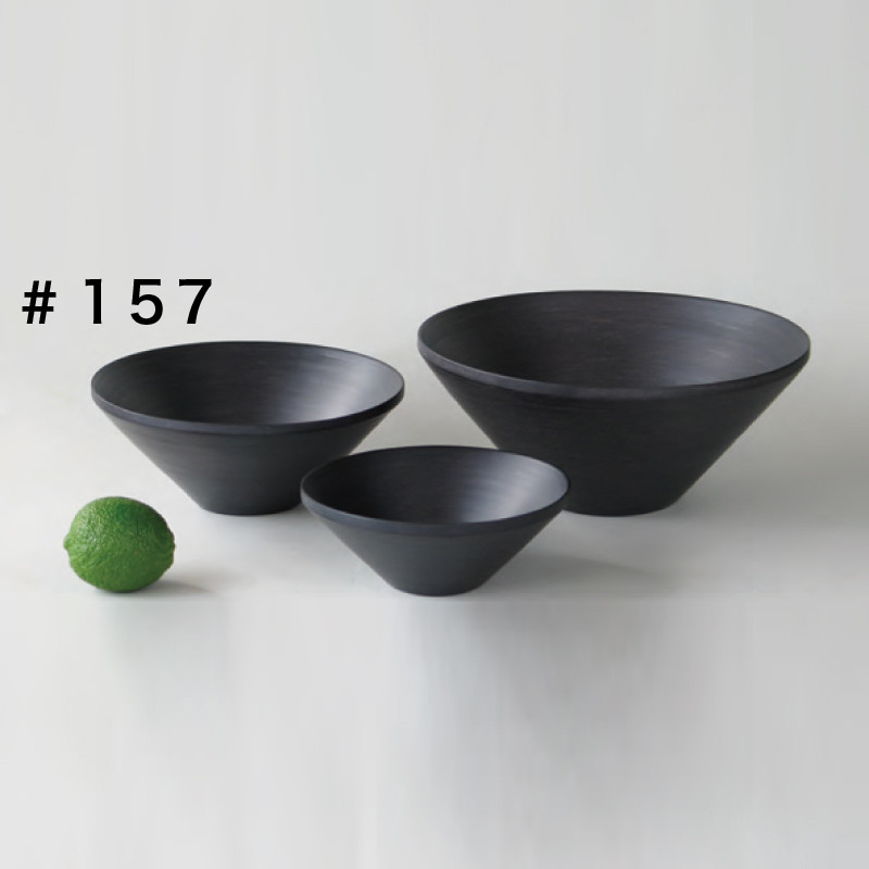 BOWL #157 TABLEWARE テーブルウェアφ200×H85mm ブラック/ボウル/木工品/ギフト/手作り/日本製 BOWL #157 TABLEWARE テーブルウェアφ200×H85mm ブラック/ボウル/木工品/ギフト/手作り/日本製