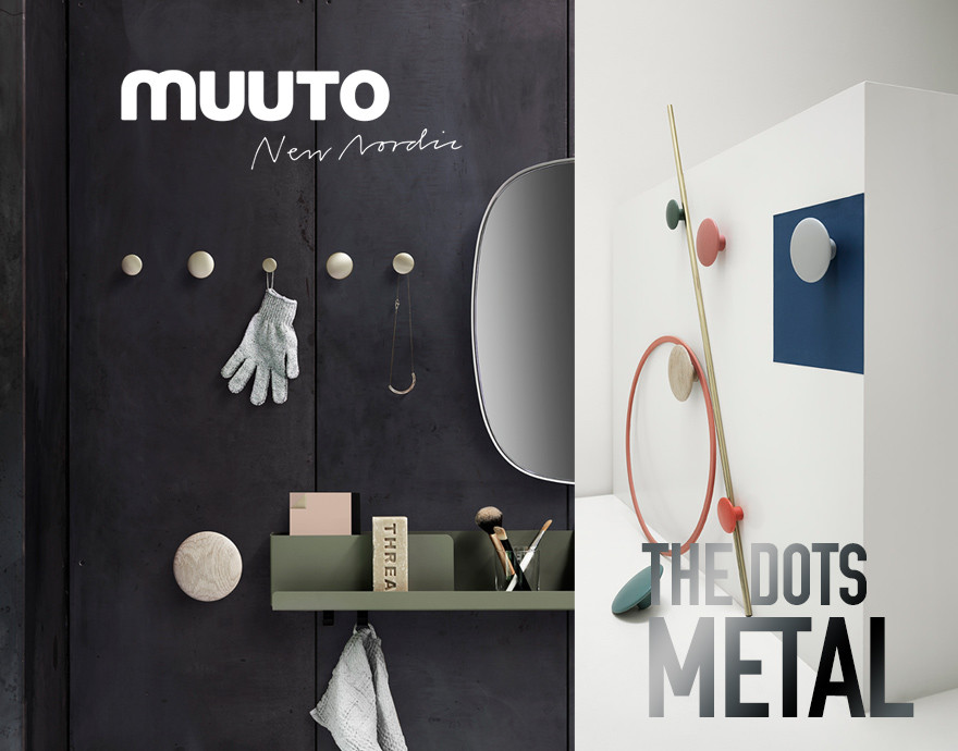 MUUTO DOTS L / SET OF 5 ムート　ゴールド MUUTO ムート The Dots Metal ドッツ メタル L-サイズ ※1個づつ