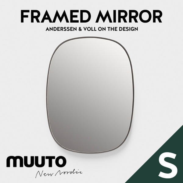 【店舗クーポン発行中】Muuto ムート Framed Mirror Small フレームドミラースモールAnderssen&Voll 鏡 ミラー 壁掛け 北欧｜Shinwa Shop 店