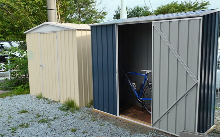代引き不可 Euro Shed ユーロ物置 Space Saver 2308k1物置 おしゃれ 屋外収納庫 小屋 自転車 置き場 サイクルハウス バイクガレージ Mpgbooks Com