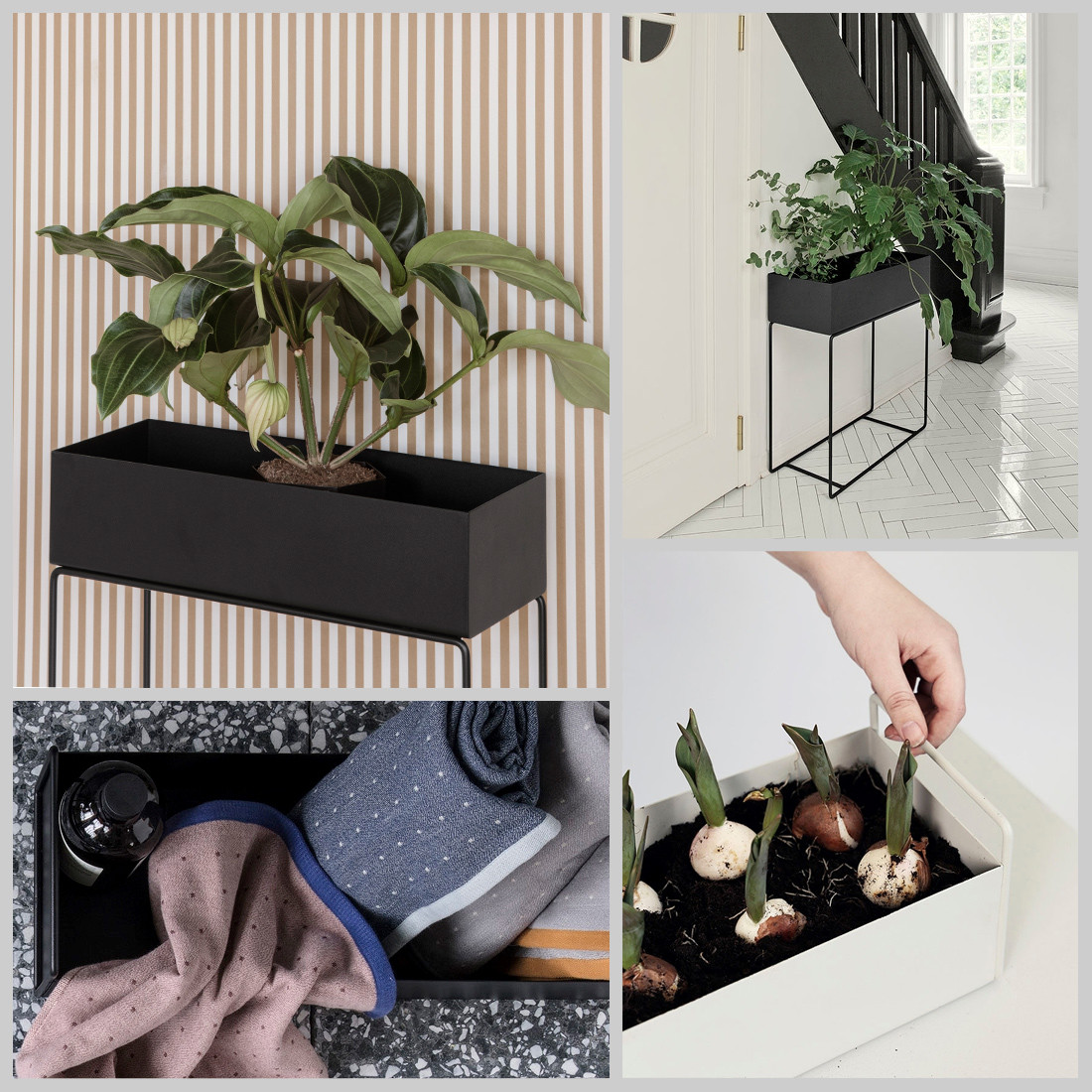 店舗クーポン発行中】ferm LIVING ファームリビング Plant Boxプラントボックス 植木鉢 観葉植物 リビング 収納 北欧 インテリア  小物入れ