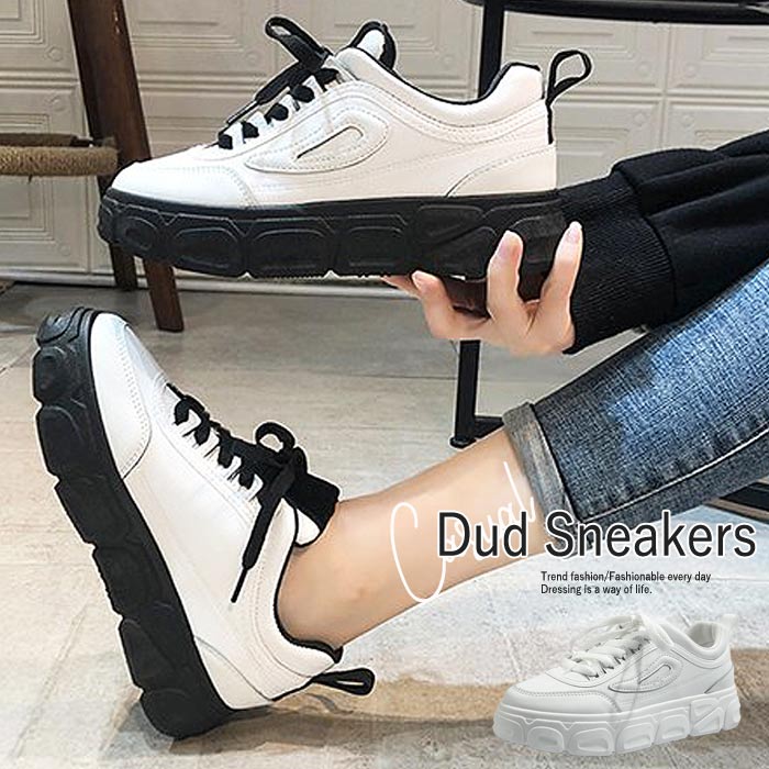 楽天市場 厚底 スニーカー レディース 韓国 ダッドスニーカー 軽量 おしゃれ かわいい 人気 おすすめ シューズ 靴 23cm 25cm Bm1047 Uricca ウリッカ By Shiny Mart