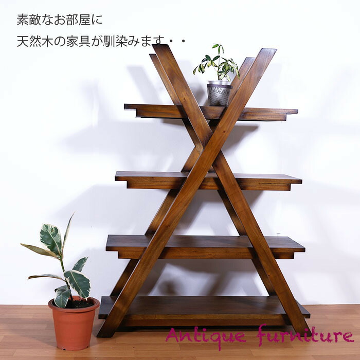 ■収納家具 PM1365  仕合わせ シェルフ 今めかしいな純一無雑の小調度品民芸調の今めかしいな速見表 今めかしいなおお座敷にも申し合わせします。大きさ: 90x35x120珊   材質 マホガニー  原産国 オランダ領東インド諸島