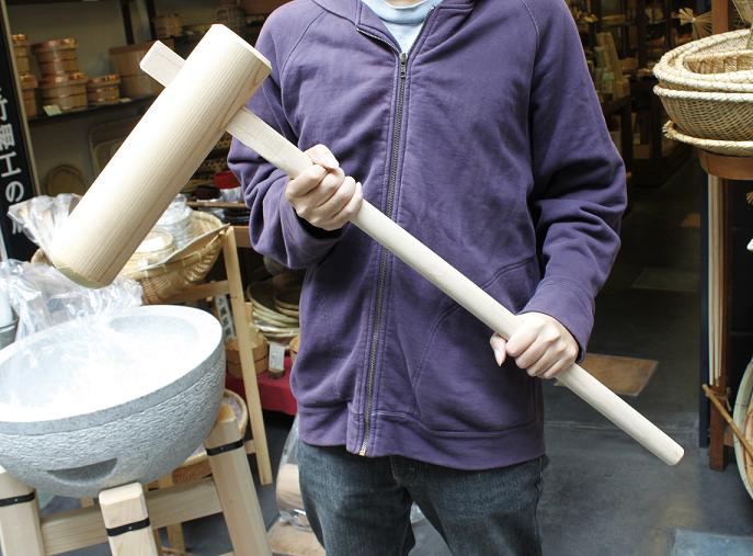 楽天市場】餅つき用 杵 けやき（子供用） : 建築金物 SHOP